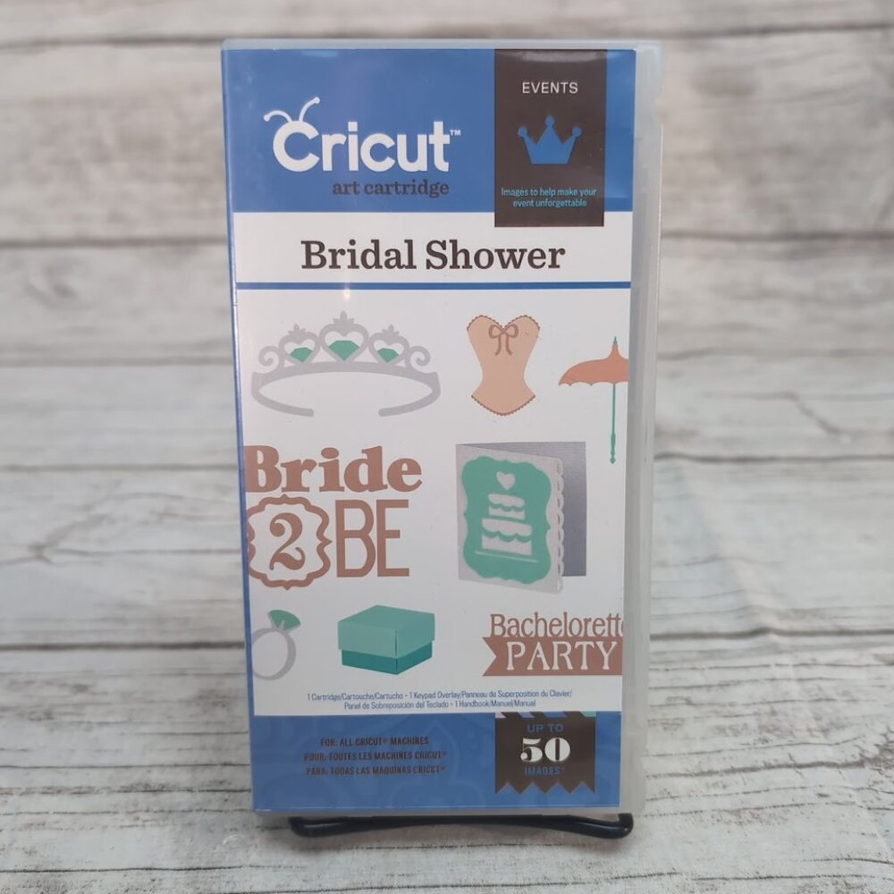 Cricut Events Art Cartridge for a Bridal Shower - Complete